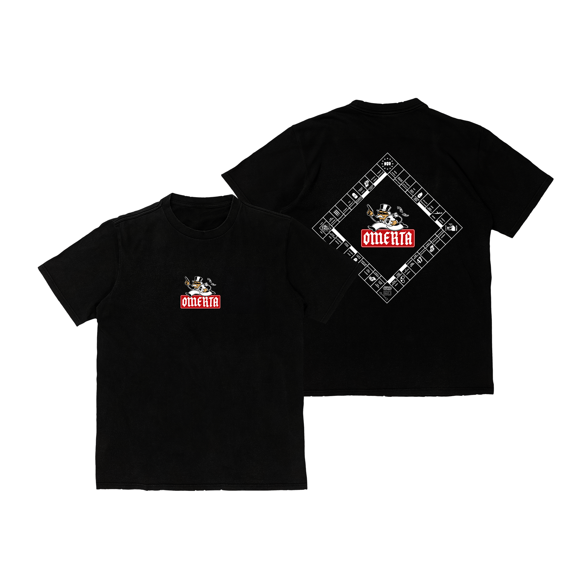 T-shirt Monopoly four