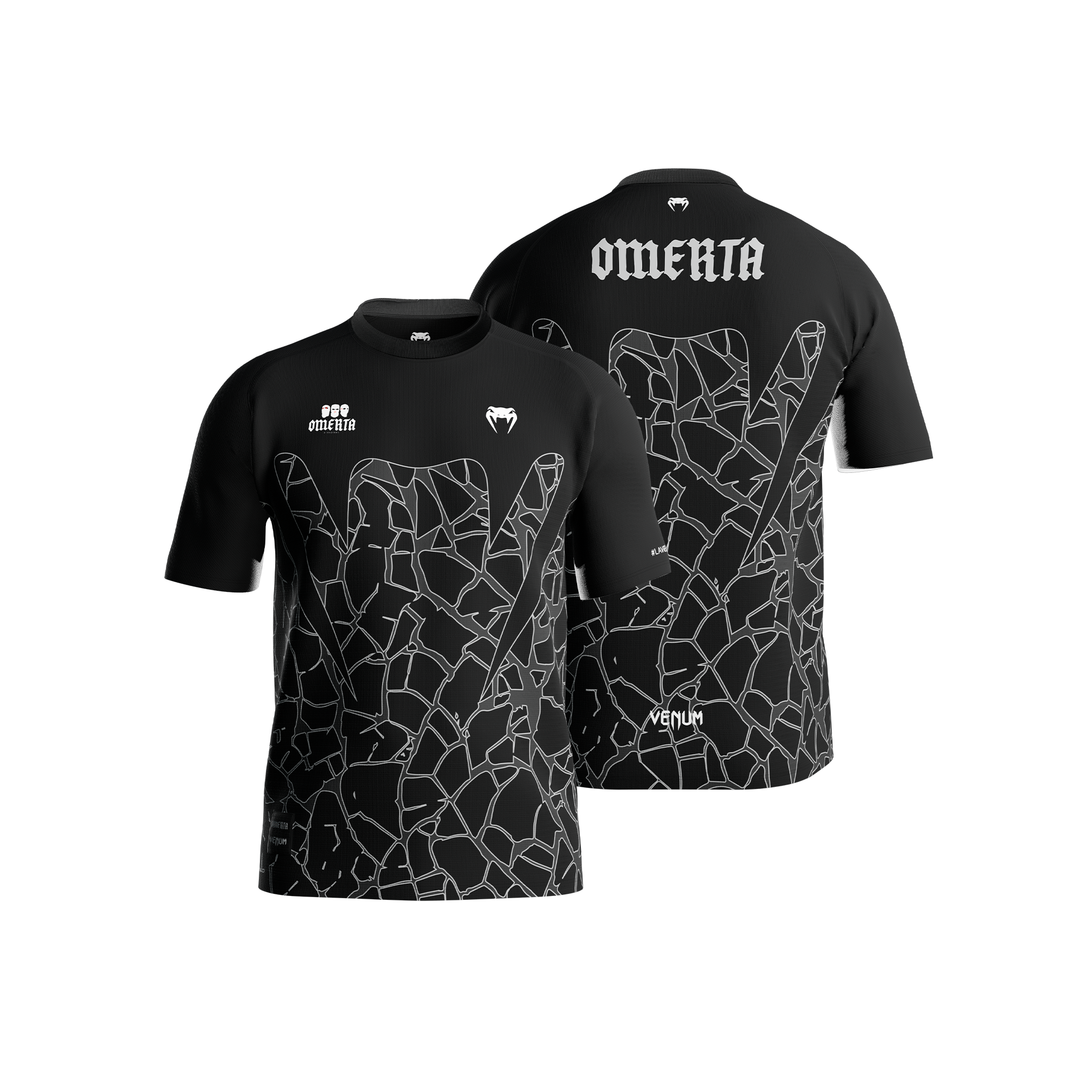 Jersey Venum X Omerta Black